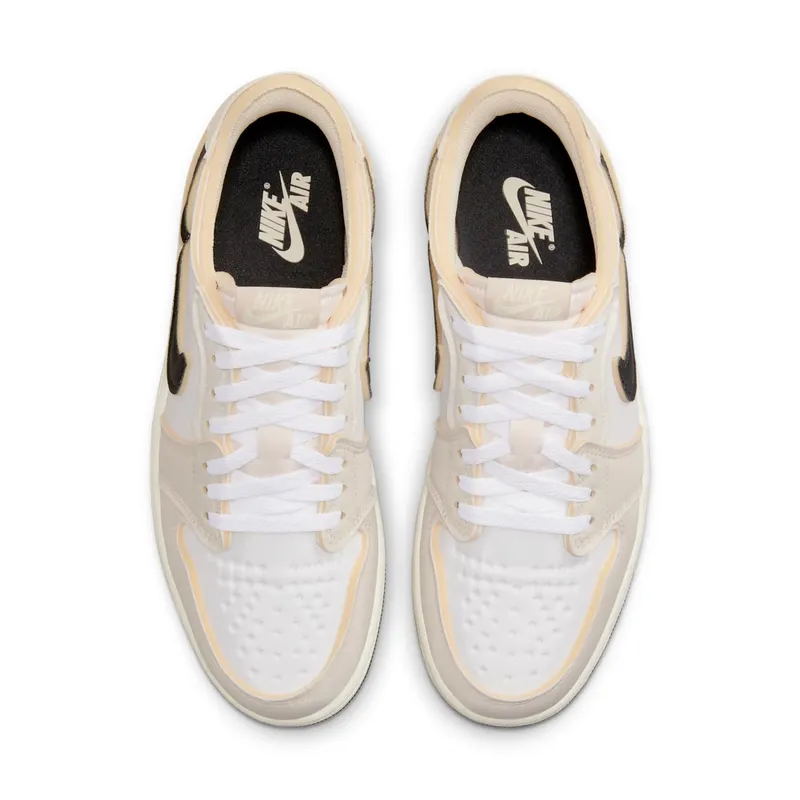 Air Jordan 1 Retro Low OG White/Light Orewood Brown/Black/Coconut Milk (DV0982-100)