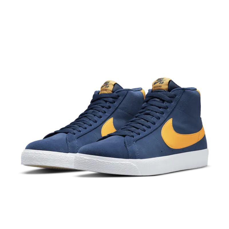 Nike SB Zoom Blazer Mid Skate Shoe Blue (864349-402)