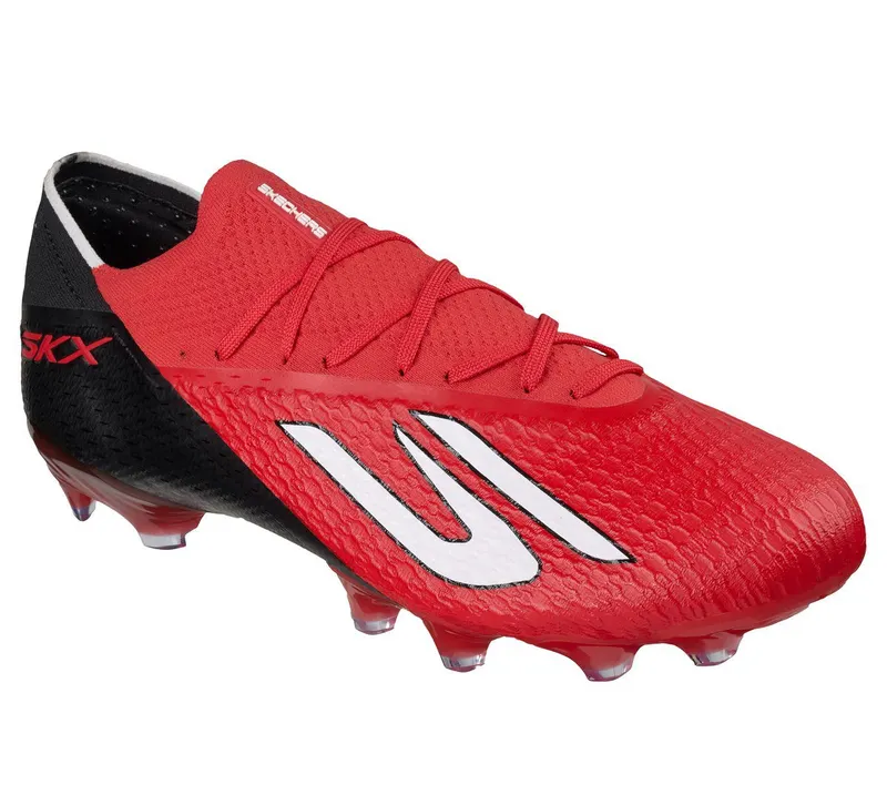 Skechers SKX_2 Elite FG Shoes CM Red/Black, Size 36