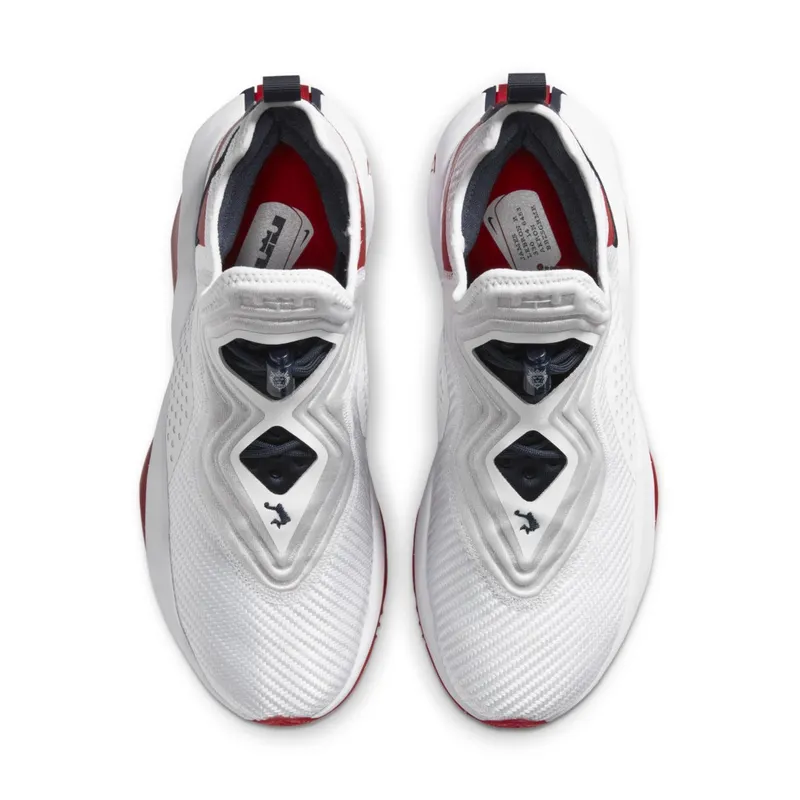 Nike LeBron Soldier 14 USA White/White-University Red-Midnight Navy (CK6047-100)