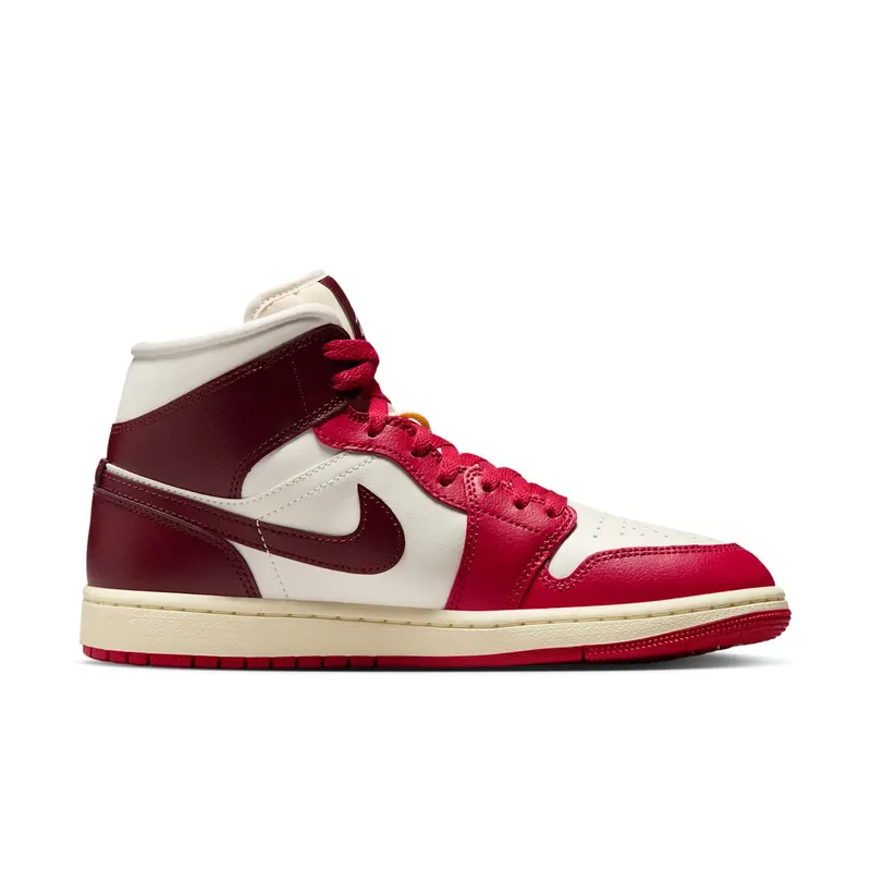 Air Jordan 1 Mid “Red/White” (BQ6472-119)