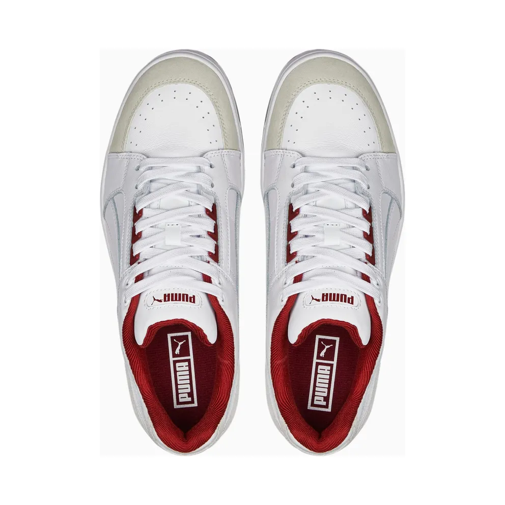 Women’s PUMA Slipstream Lo Retro White/Intense Red (384692-06)
