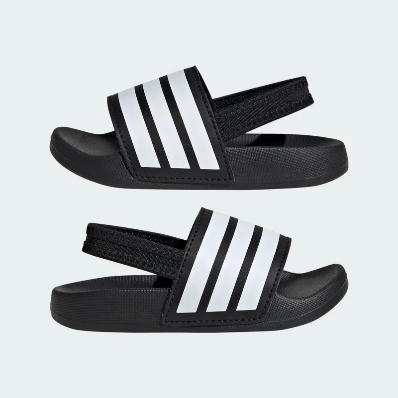 Adidas adilette Estrap Slides Kids Core Black / Cloud White / Core Black (JR5323)