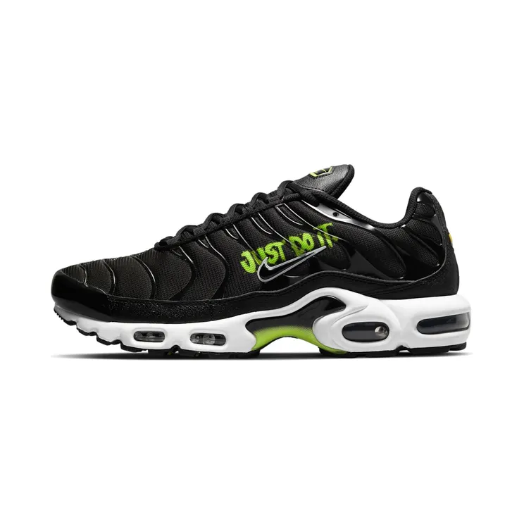 Nike Air Max Plus “Black / White / Volt” (DJ6876-001)