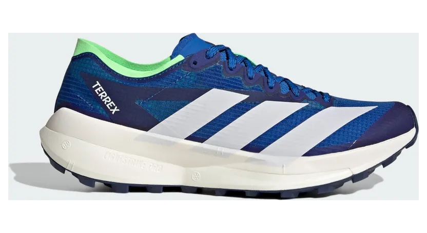 Adidas Terrex Agravic Speed 2 Trailrunningschoenen Blue / Dash Grey / Lime Burst (JR9101)