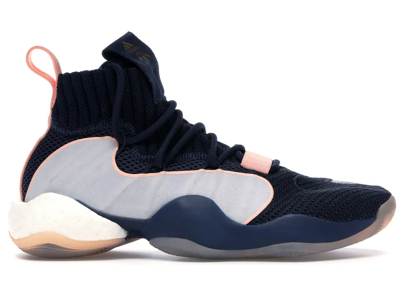 adidas Crazy BYW X Collegiate Navy Clear Orange