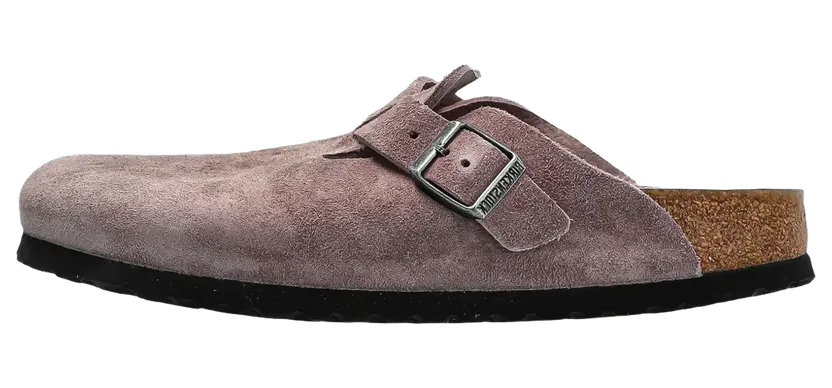 Birkenstock Boston Suede Leather “Faded Purple Tonal FB – Narrow Fit” (1031577)