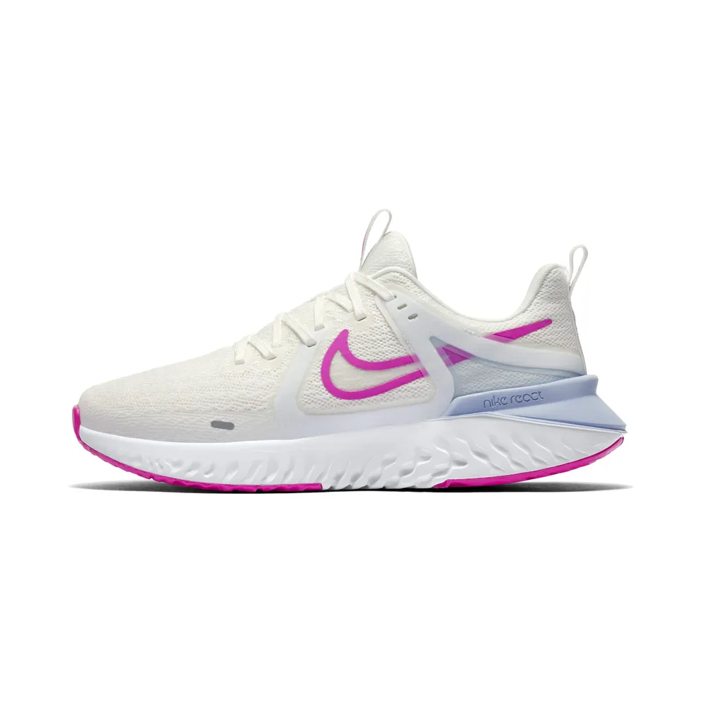 Nike Legend React 2 – White “Summit White / Hydrogen Blue / Fire Pink” (AT1369-103)