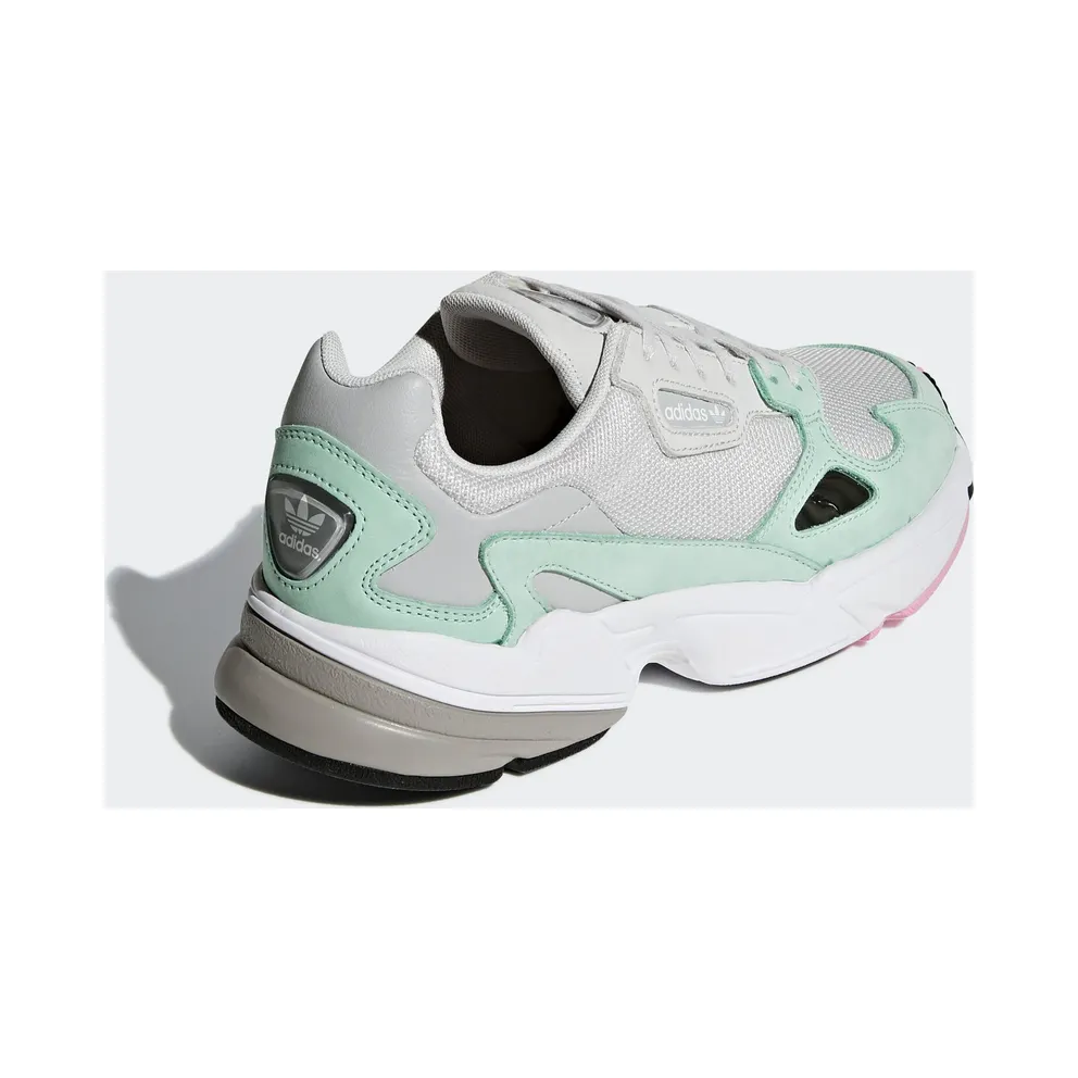 adidas Falcon Watermelon (W) Grey One/Grey One/Easy Green (B28127)