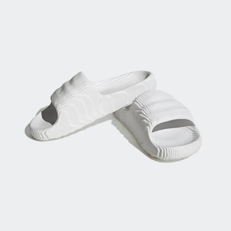 Adidas Adilette 22 Slides Crystal White / Crystal White / Core Black (HQ4672)