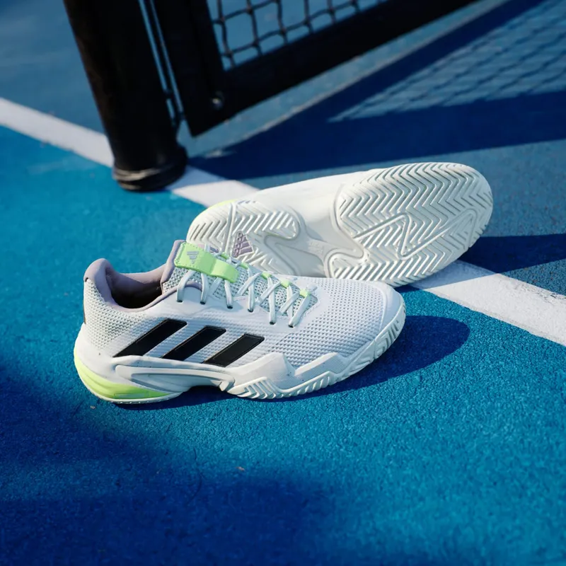 adidas Barricade 13 Cloud White Core Black Crystal Jade (IF0409)