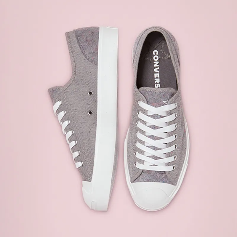 Converse Jack Purcell Renew Low ‘Grey Twill’ Grey/White/White (169613C)