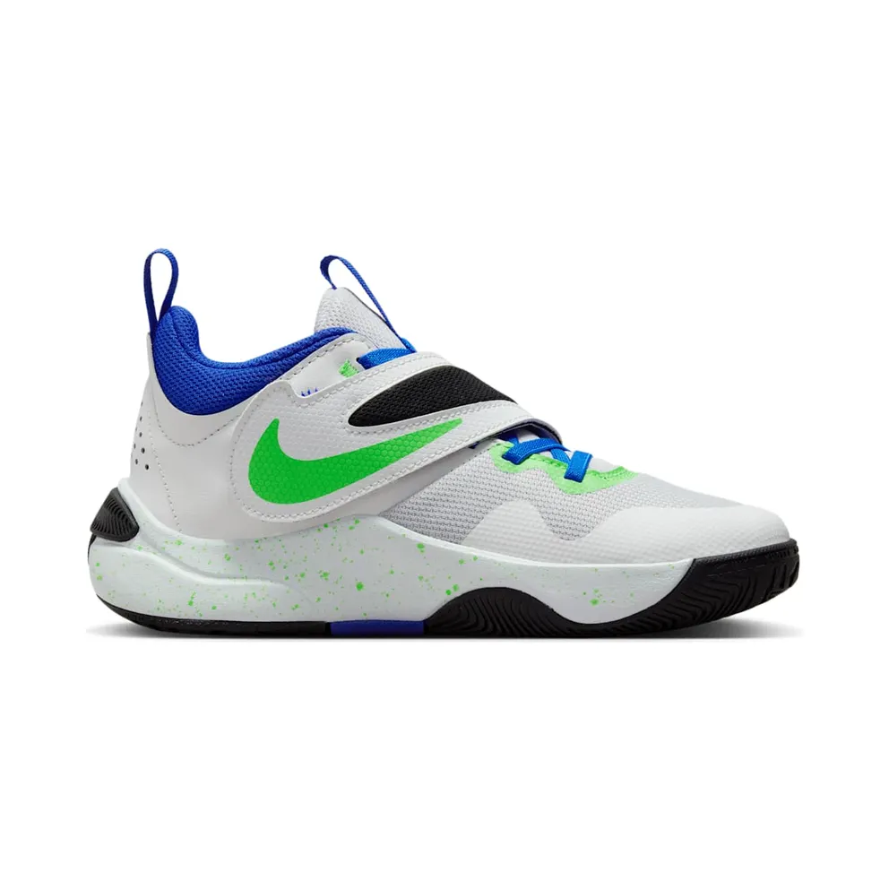 Nike Team Hustle D 11 Green Strike Racer Blue (DV8996-101)