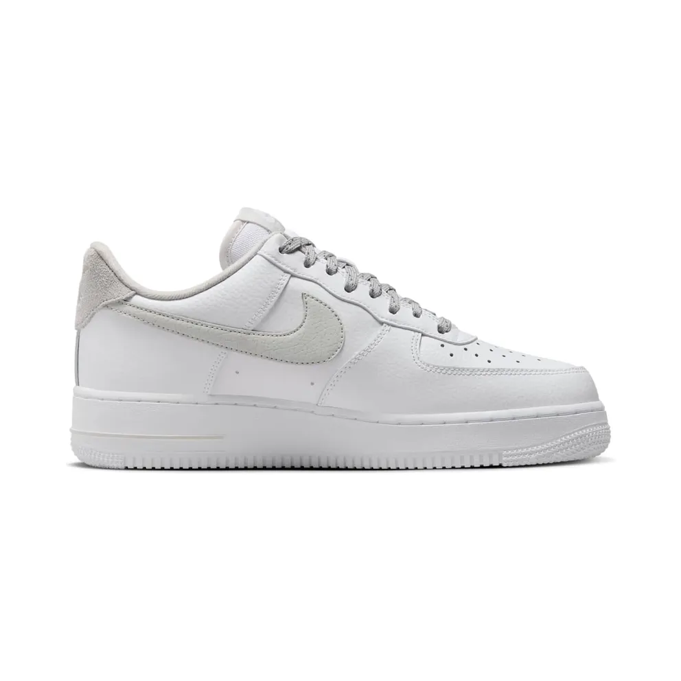 Nike Air Force 1 Low ’07 White Light Iron Ore Reflective Swoosh (FV0388-100)