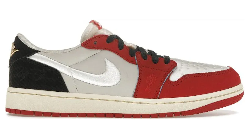 Jordan 1 Retro Low OG Trophy Room Rookie Card Home (Numbered) (with Numbered Trading Card) (HV6157-100)