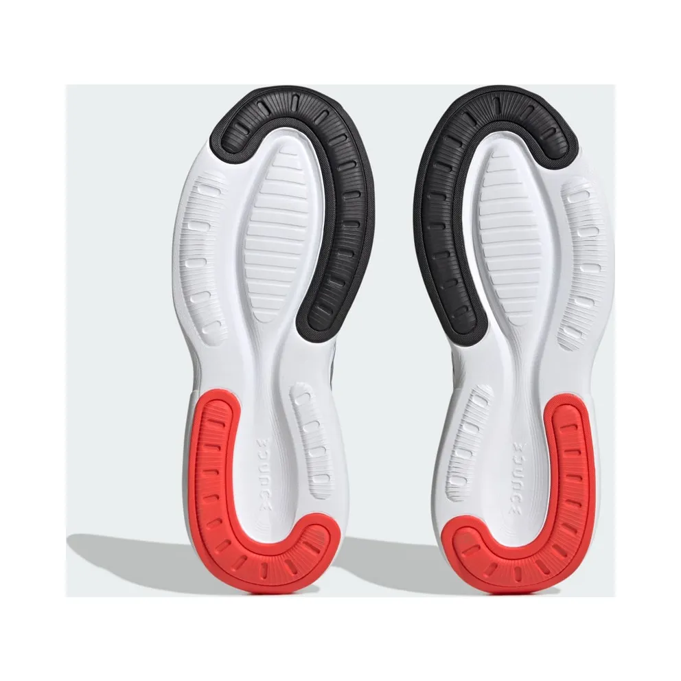 Adidas AlphaEdge + Cloud White / Silver Metallic / Bright Red (IF7289)
