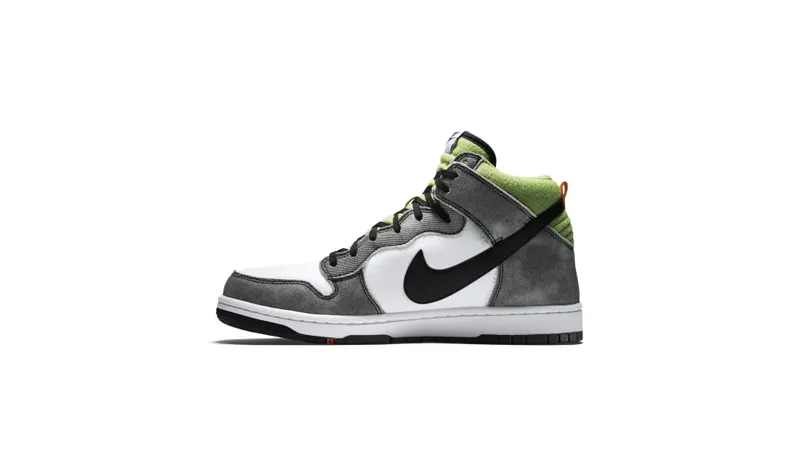 Nike Dunk CMFT Wolf White White/Wolf Grey/Green (705434-100)