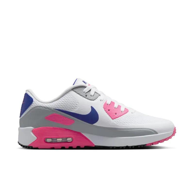 Nike Air Max 90 Golf “White Laser Pink Concord” (HV9305-101)