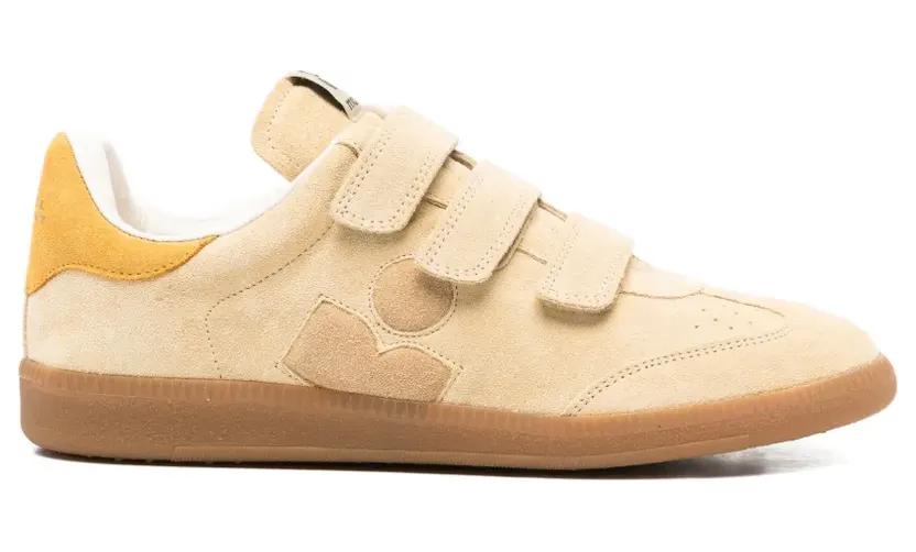 ISABEL MARANT Beth low-top sneakers – Beige (BK0013FAD2E10S)