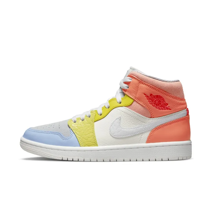 Air Jordan 1 Low To My First Coach (2021) – “Sail / White / Lemon / Opti Yellow” (DJ6908-100)