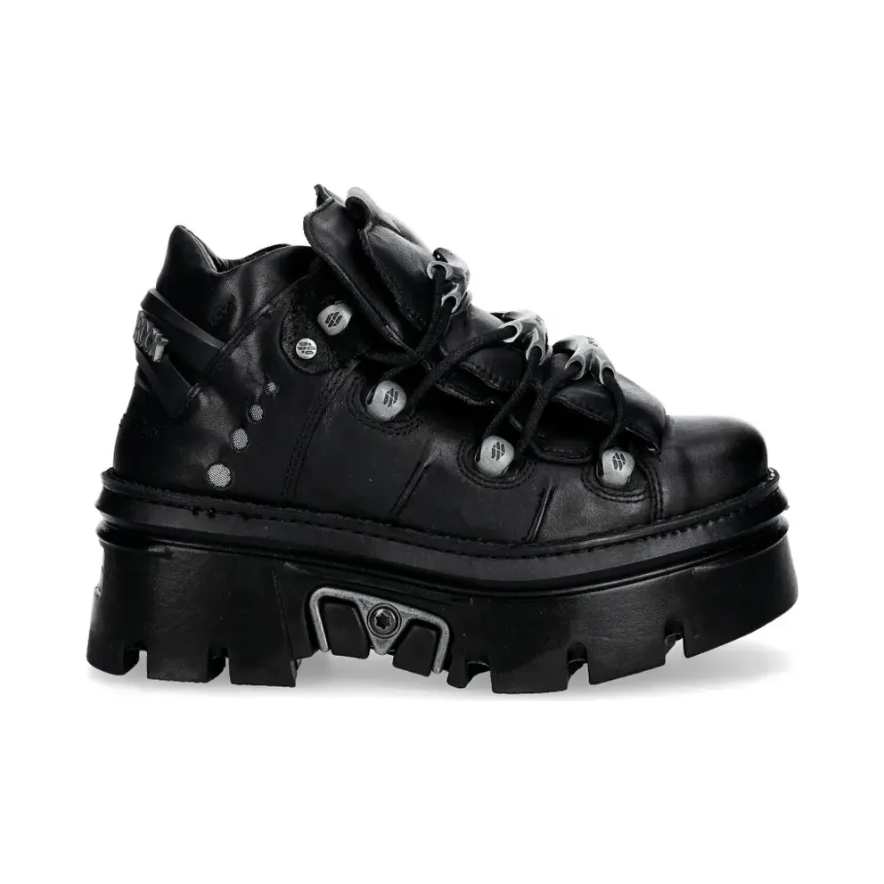NEW ROCK M-Wall with plateauzool – Black (MWALL106S32)