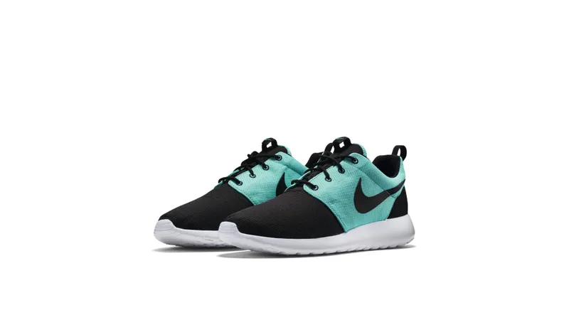 Nike Roshe Run Tiffany Black/Black-Light Retro-White (511881-025)