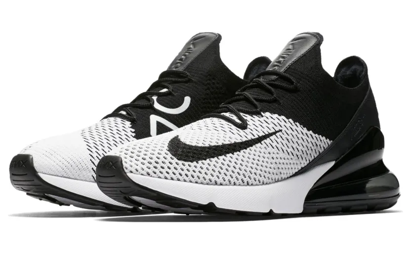 Nike Air Max 270 Flyknit White Black