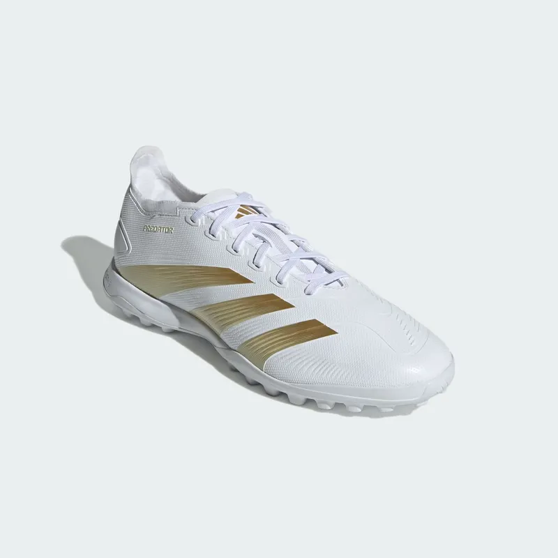adidas Predator League Turf Cloud White Gold Metallic Sandy Beige Met (IF6378)