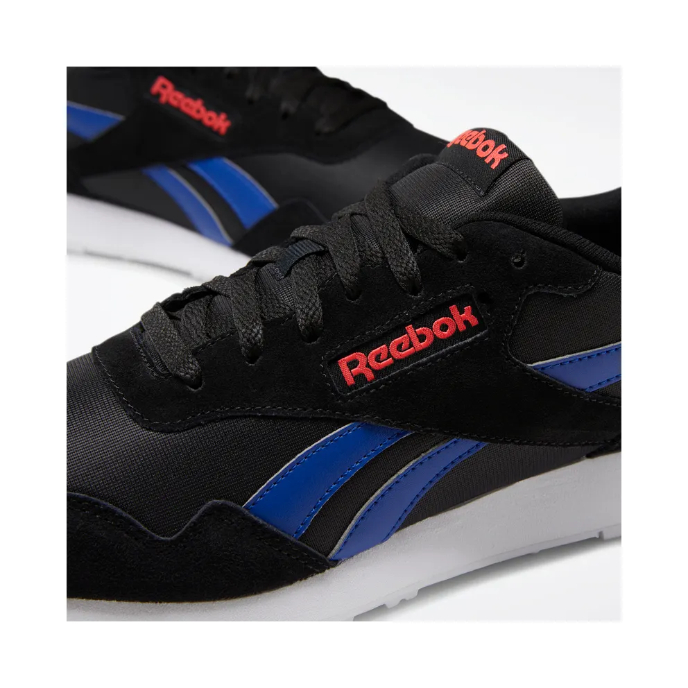 Reebok Royal Ultra Shoes Black / Cobalt / Neon Red / White