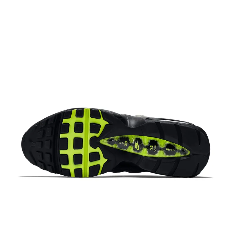 Nike Air Max 95 Neon (2018) Black/Volt-Medium Ash-Dark Pewter (554970-071)