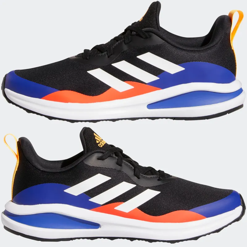 Adidas FortaRun Lace Running Core Black / Cloud White / Sonic Ink (FZ5496)