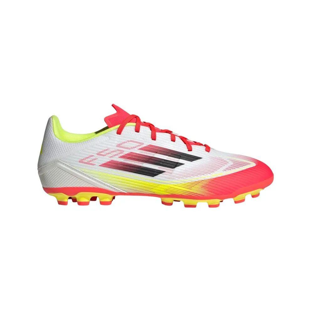 adidas F50 League AG Cloud White Core Black Solar Yellow (IE1262)