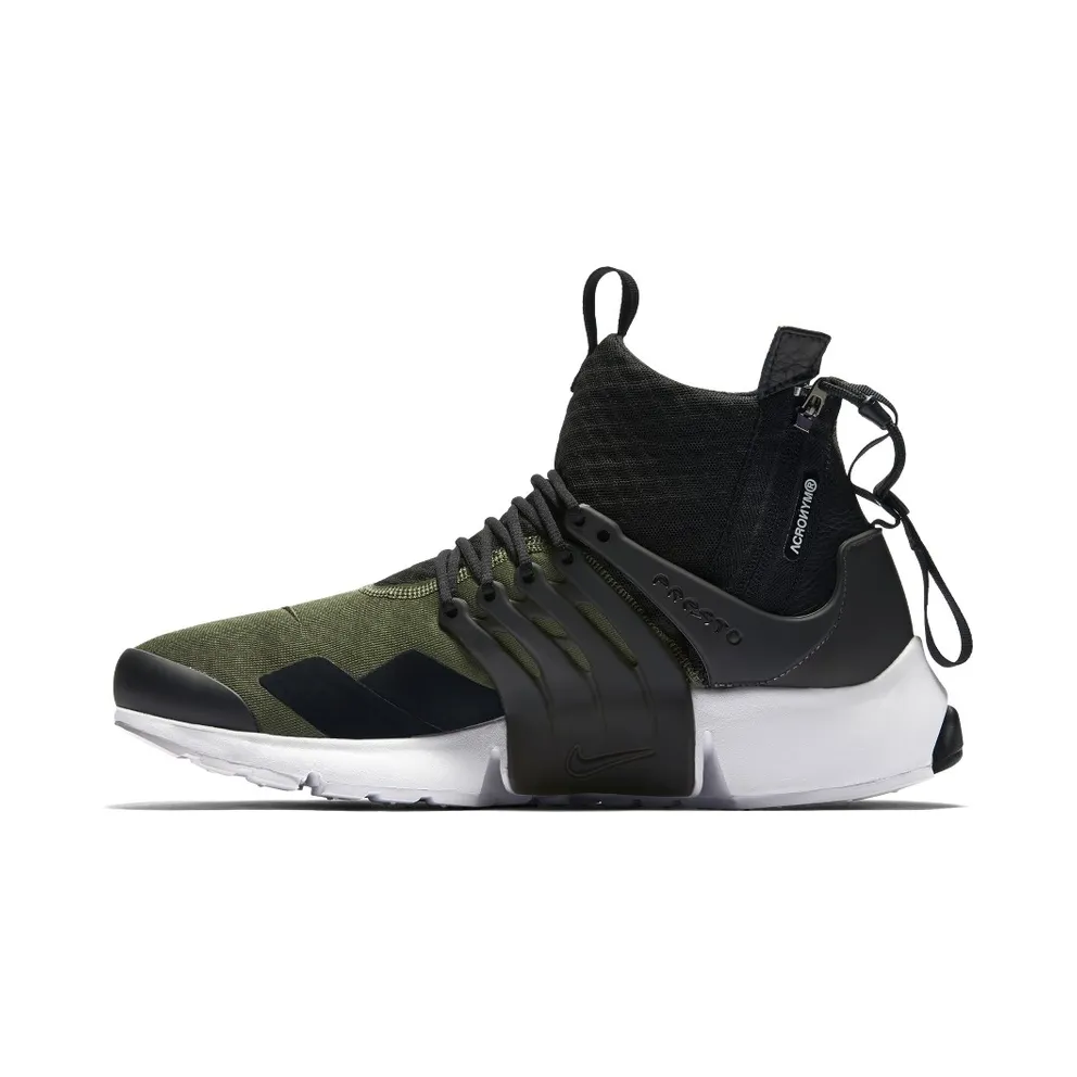 Nike Air Presto Acronym Olive Medium Olive/Dust-Black (844672-200)