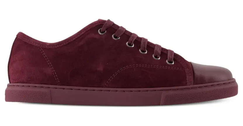 Lanvin Sneakers aus Wildleder – Rot (FWSKDBB1ANAPH24355)