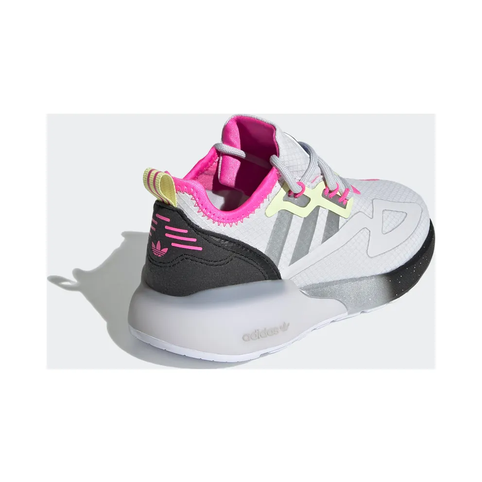 adidas ZX 2K Dash Grey / Silver Metallic / Yellow Tint (H69033)