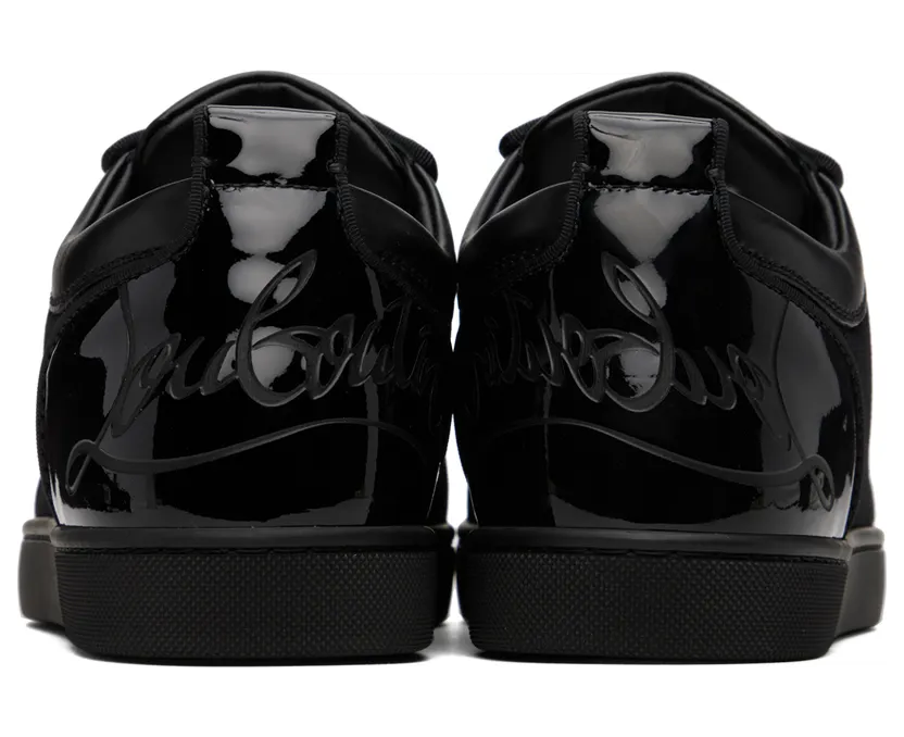 Christian Louboutin Black Fun Rantulow Sneakers (3220883) (2)