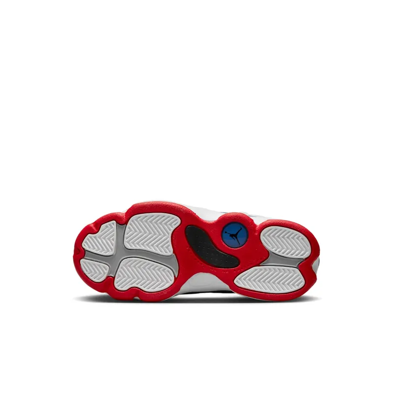 Jordan 6 Rings White University Red Light Steel Grey True Blue (323432-140)
