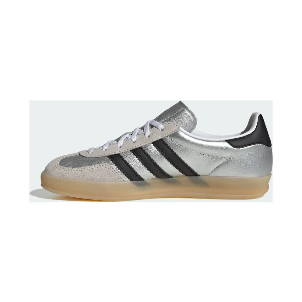 Adidas Gazelle Indoor Grey One / Core Black / Silver Metallic (HP7215)