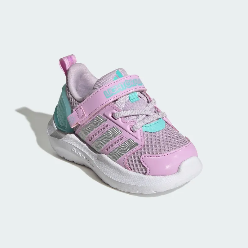 Adidas LIGHTORAMA SHOES INFANTS Ice Lavender / Silver Metallic / Flash Aqua (HQ9258)