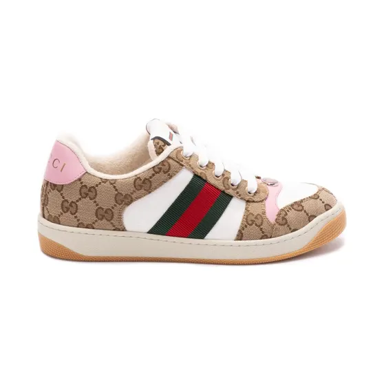 Gucci Sneakers aus GG Canvas – Nude (817276FAD3U)