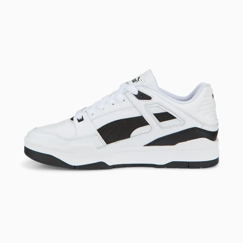 Puma Slipstream leren White/Black (387544-04)