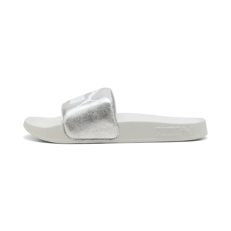 Puma Leadcat 2.0 Metallic Whisper Sandals “Puma Silver / Puma White / Feather Gray” (404847_02)