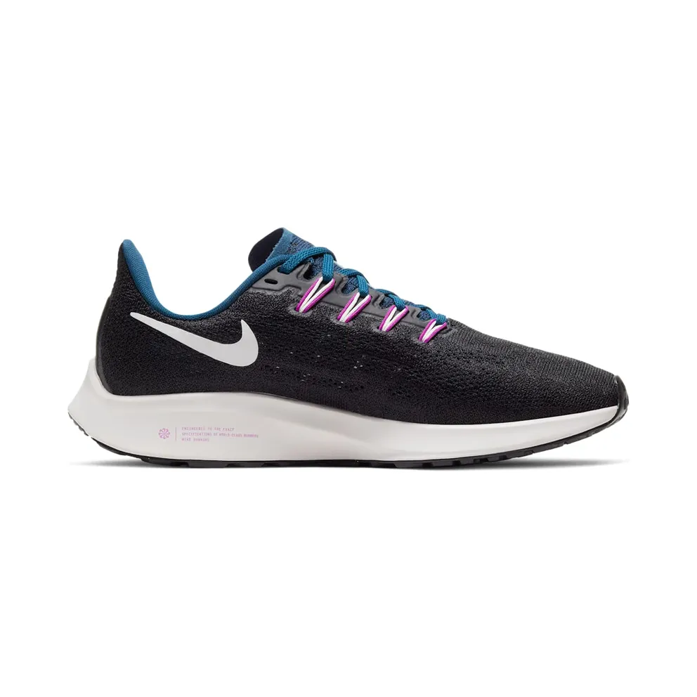 Nike Air Zoom Pegasus 36 Black Valerian Blue (W) Black/Valerian Blue/Vivid Purple (AQ2210-012)