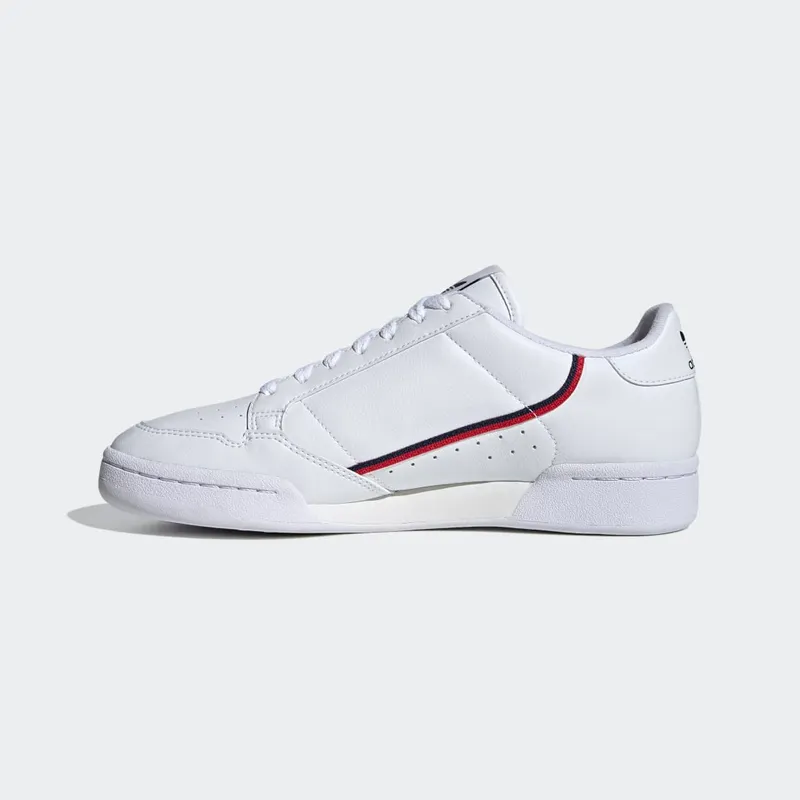 adidas Continental 80 Vegan Cloud White/Collegiate Navy/Scarlet (FW2336)