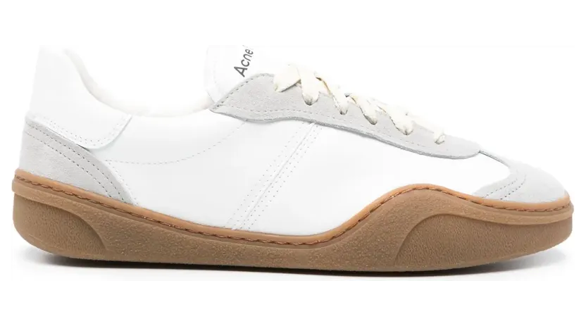Acne Studios Sneakers mit Kontrasteinsätzen – Weiß (BD0319)
