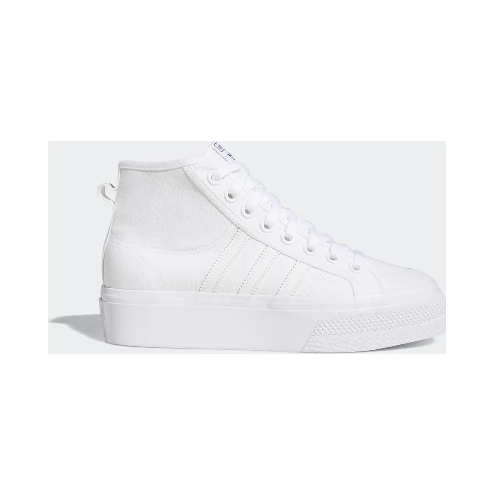 Adidas Nizza Platform Mid Cloud White / Cloud White / Cloud White (FY2782)