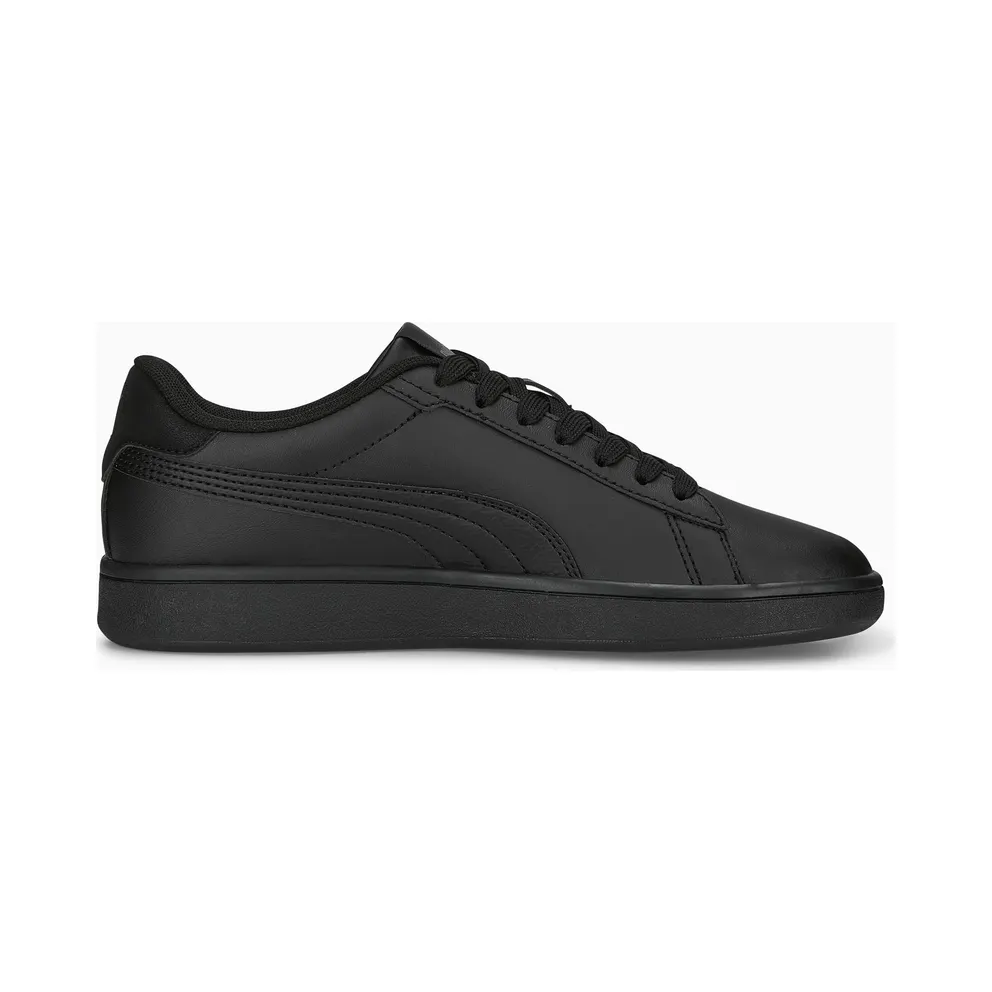 Puma Smash 3.0 Leather Youth Grey/Black (392031-01)