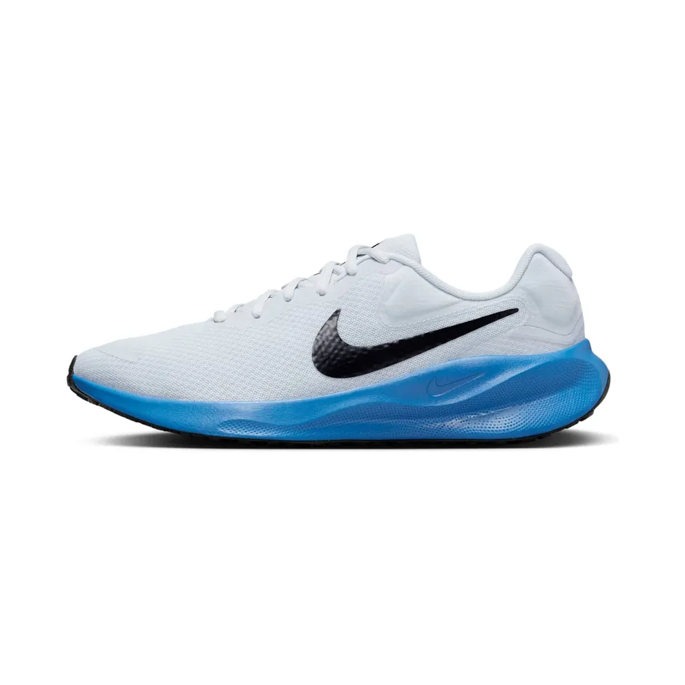 Nike Revolution 7 Pure Platinum Star Blue Volt Black (HF4909-043)