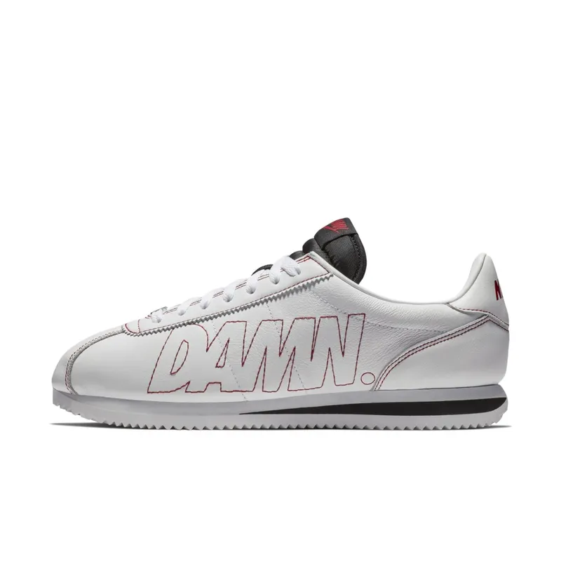 Nike Cortez Kenny 1 Kendrick Lamar Damn White Gym Red White/Black-Gym Red (AV8255-106)