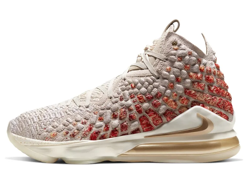 Nike LeBron 17 ‘Win/Win’ Desert Sand/Metallic Gold/Cedar (CT3466-001)